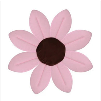 Baby Bath Blooming Flower Newborn Bathtub Foldable Lotus Shape Cushion Skin Bath Pad Portable Bath Tub Soft Seat
