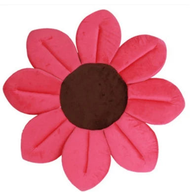 Baby Bath Blooming Flower Newborn Bathtub Foldable Lotus Shape Cushion Skin Bath Pad Portable Bath Tub Soft Seat