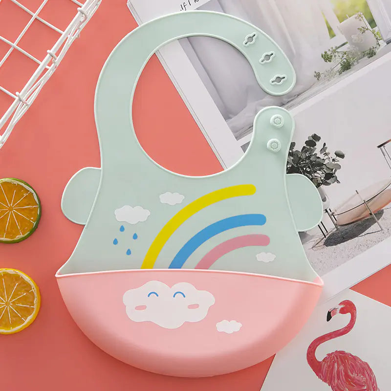 Silicone Baby Feeding Bib