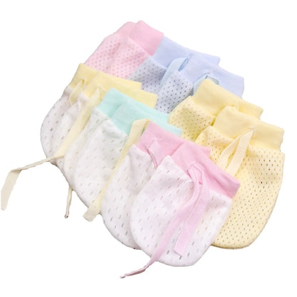 Adjustable Anti-Scratch Mittens for Infants and Newborns