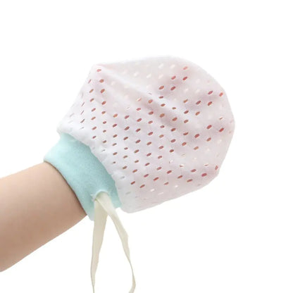 Adjustable Anti-Scratch Mittens for Infants and Newborns