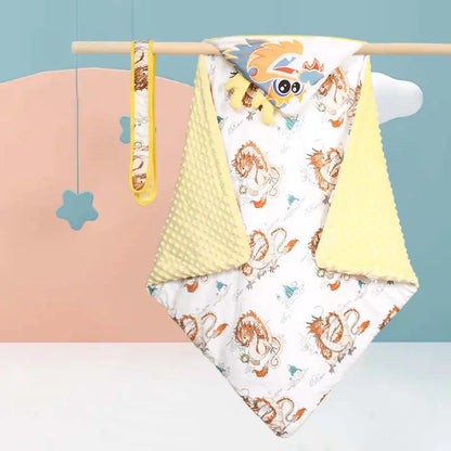 Baby Swaddle Blanket with Cotton for Newborns (Autumn/Winter)