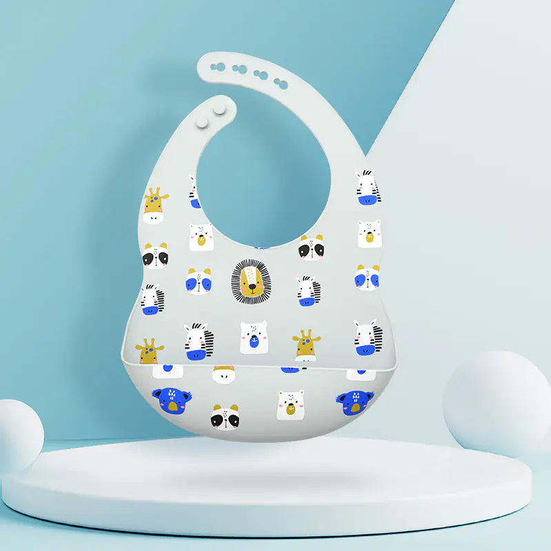 Silicone Baby Feeding Bib